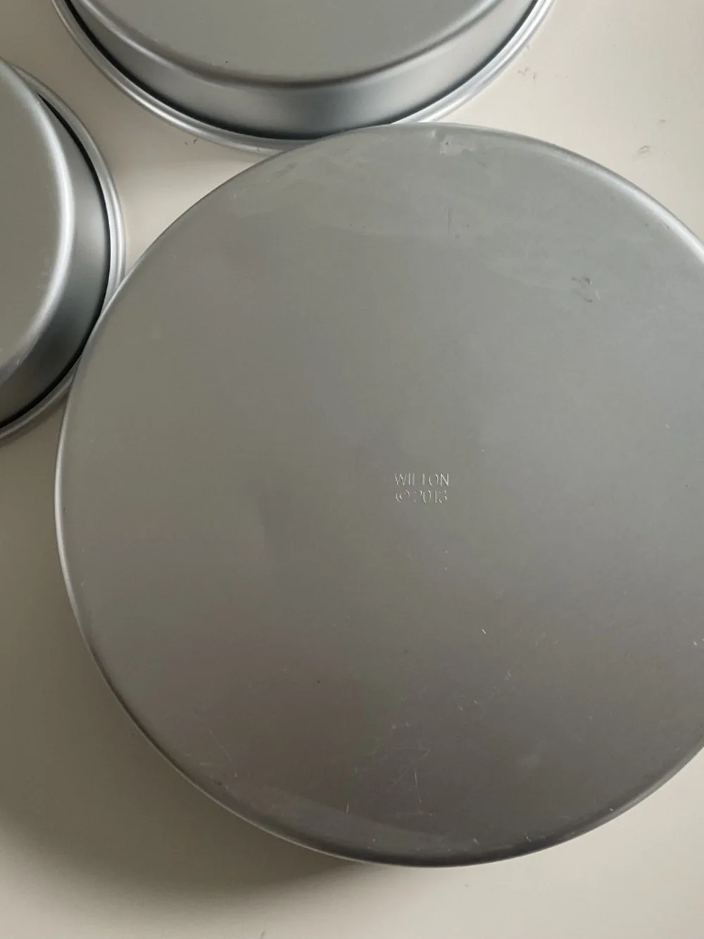 Wilton 3 Piece Round Cake Pan Set Aluminum Baking